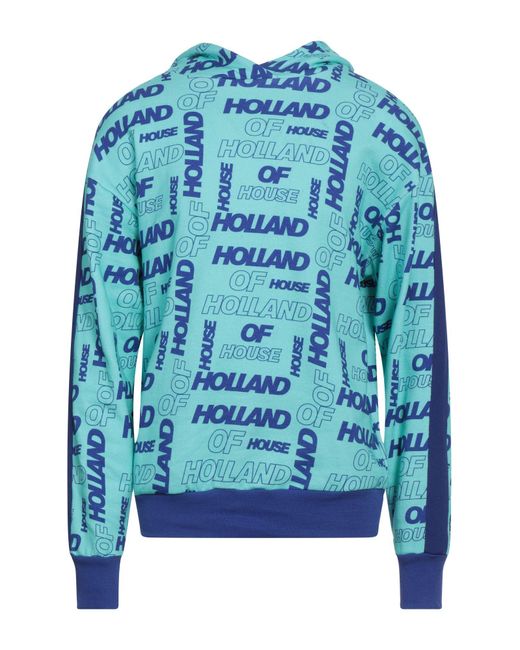 House of Holland Blue Sweatshirt for men
