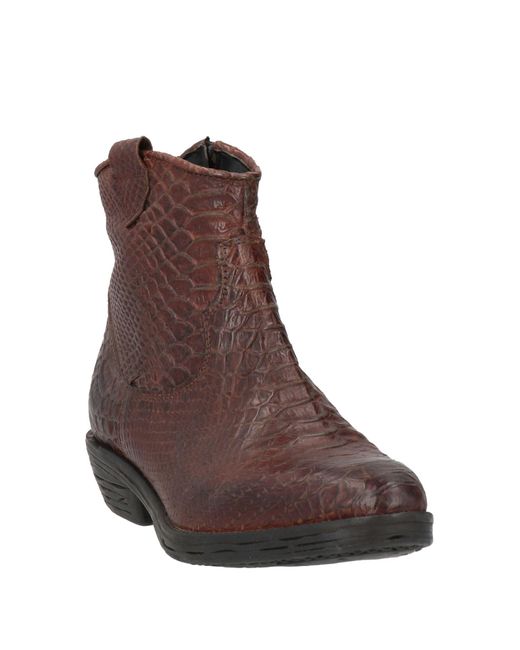Primadonna Brown Ankle Boots