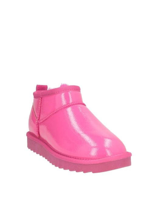 Colors Of California Pink Ankle Boots