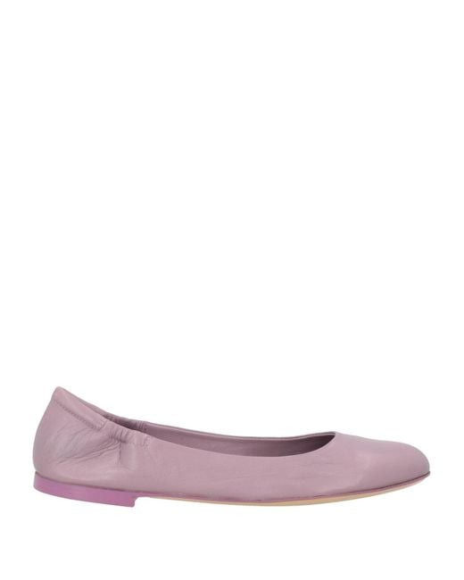 Pomme D'or Pink Ballet Flats