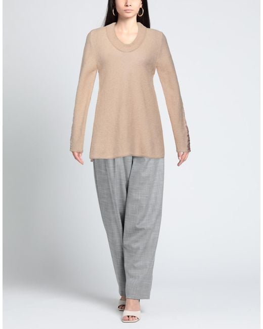 Pullover Alysi de color Natural