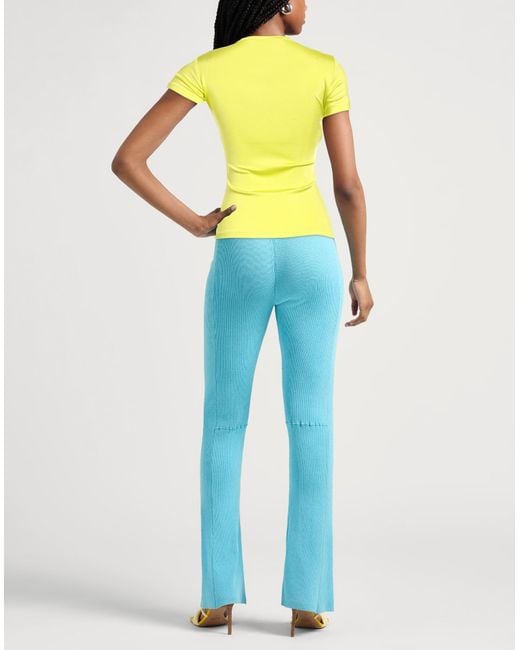 Moschino Yellow Couture T-Shirt Viscose, Elastane