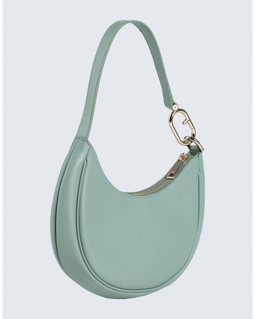 Furla Blue Primavera S Shoulder Bag -- Handbag Calfskin