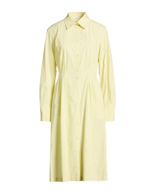 Fedeli Yellow Midi Dresses