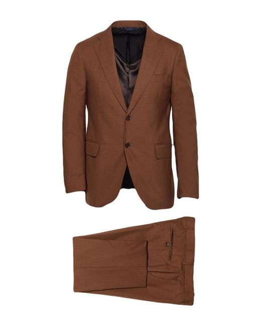 Tombolini Brown Suit for men