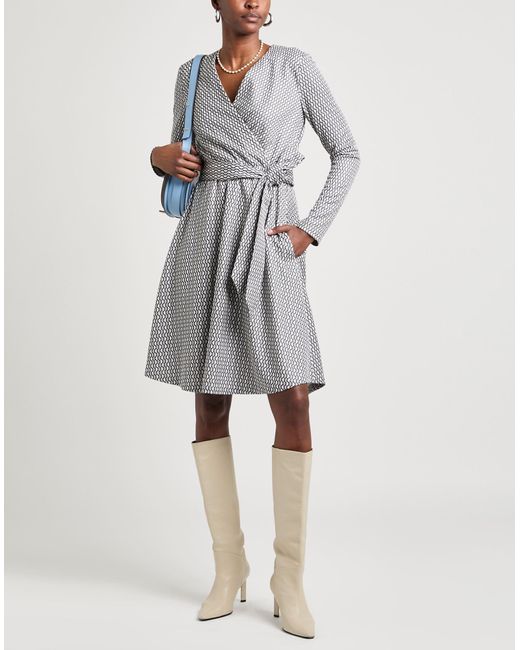 Camicettasnob Gray Midi-Kleid
