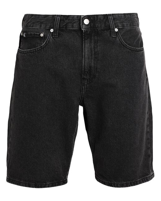 Shorts Jeans di Calvin Klein in Black da Uomo