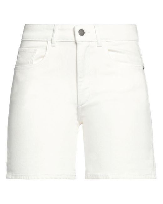 DL1961 White Denim Shorts