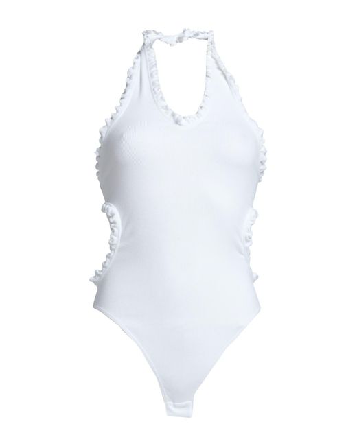 MSGM White Bodysuit