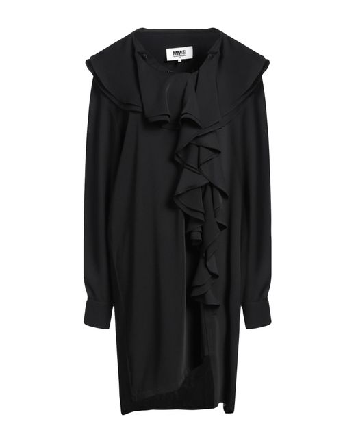 MM6 by Maison Martin Margiela Black Midi Dress