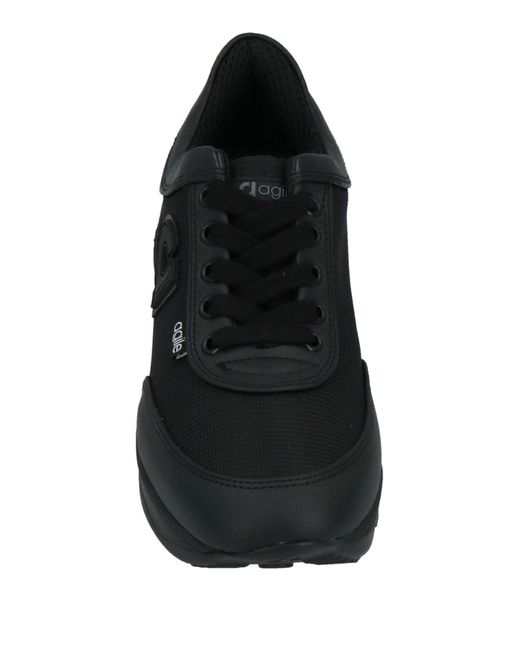 AGILE by RUCOLINE Black Sneakers