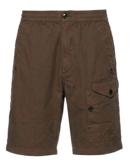 C P Company Green Shorts & Bermuda Shorts Cotton for men