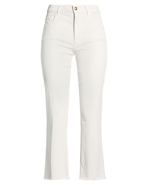 Fay White Trouser