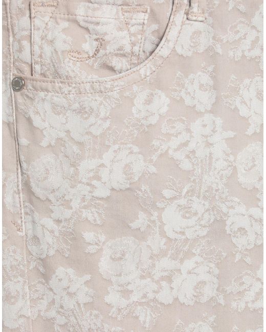 Jacob Cohen White Pants Cotton, Polyamide, Elastane