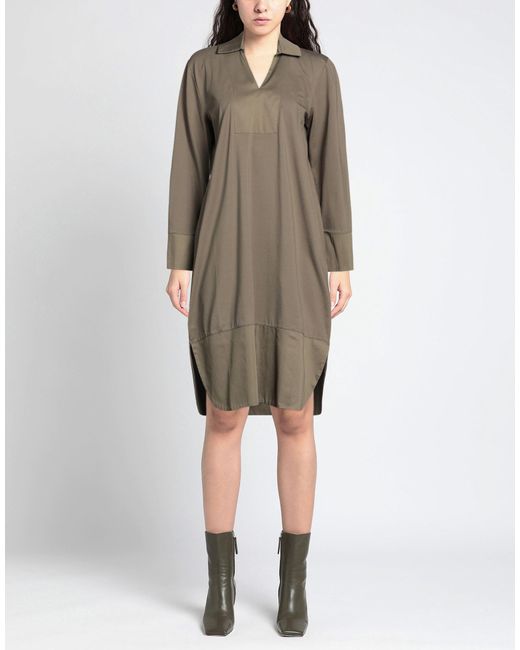 Alpha Studio Natural Mini Dress