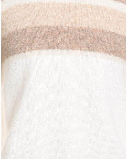 Malo White Turtleneck for men