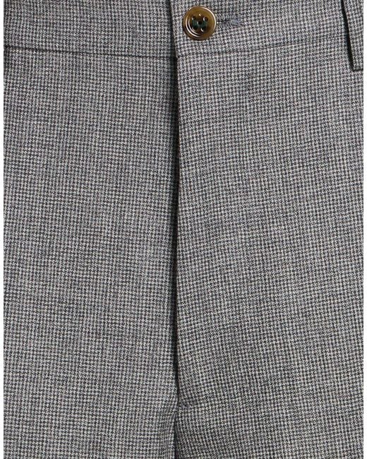 Berwich Gray Pants Virgin Wool, Elastane