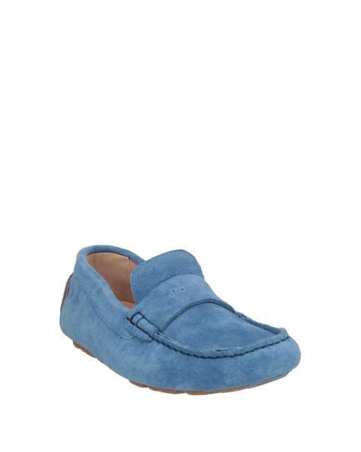 Pollini Blue Loafer