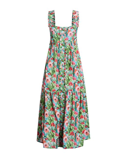 CONNOR & BLAKE Green Midi Dress