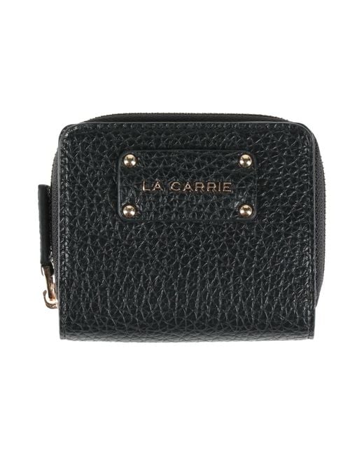 La Carrie Black Wallet Polyurethane