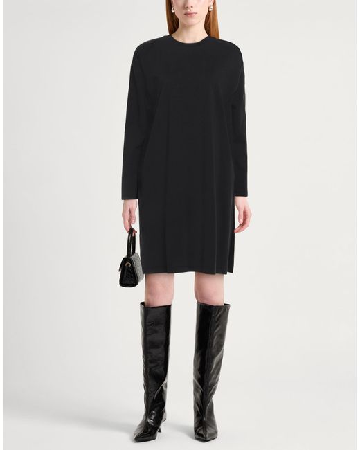 Gaelle Paris Black Midi-Kleid