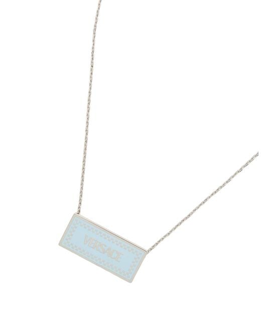 Versace White Necklace for men