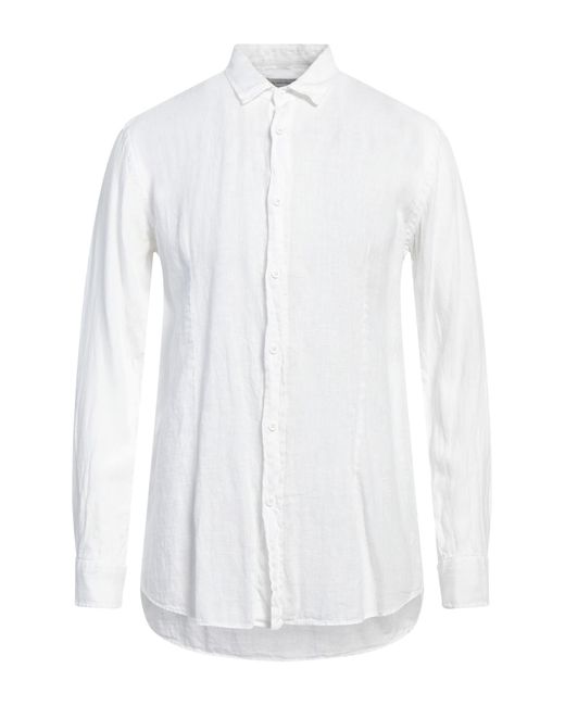 Daniele Alessandrini White Shirt for men
