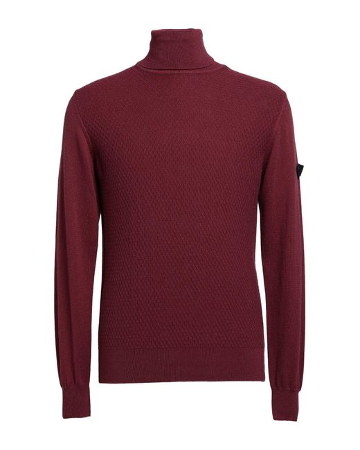 Peuterey Red Turtleneck for men