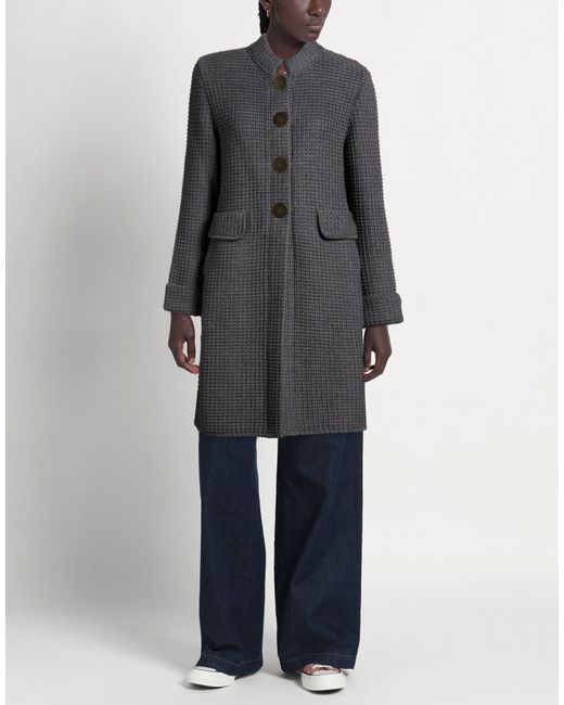 Charlott Gray Coat Wool