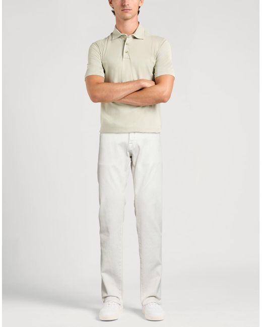 Jacob Cohen White Trouser for men