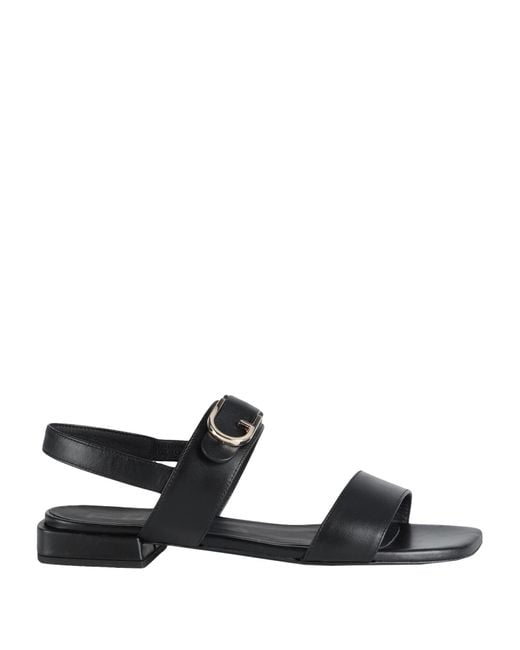 Furla Black Sandals