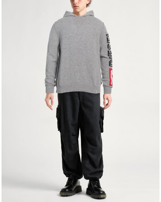 DIESEL Gray Jumper for men