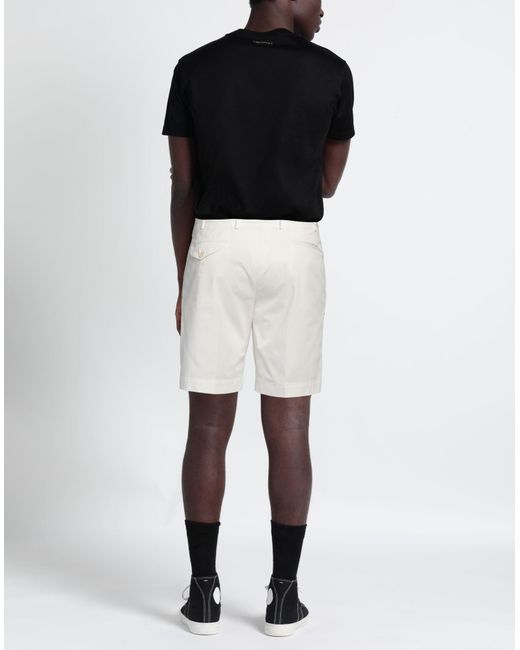 Incotex White Shorts & Bermuda Shorts for men