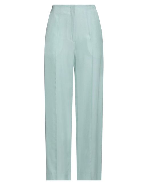 Sandro Blue Light Pants Viscose