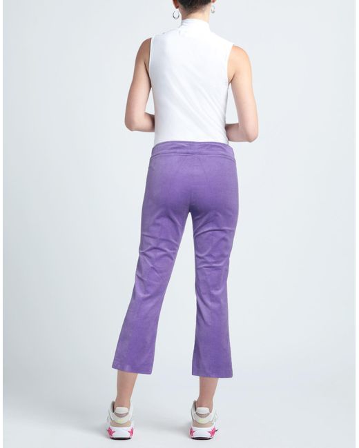 Avenue Montaigne Purple Trouser