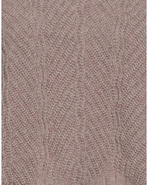 Aragona Brown Turtleneck