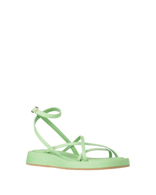 GIA RHW Green Sandals