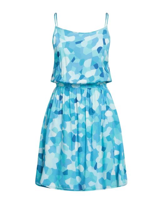 Bomboogie Blue Mini Dress