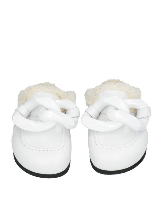 J.W. Anderson White Mules & Clogs