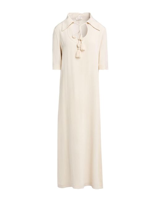 By Malene Birger White Midi Dresses