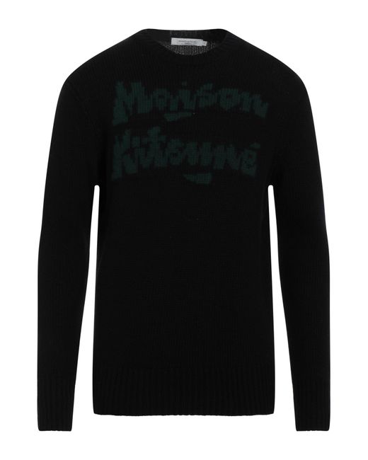 Maison Kitsuné Black Sweater for men