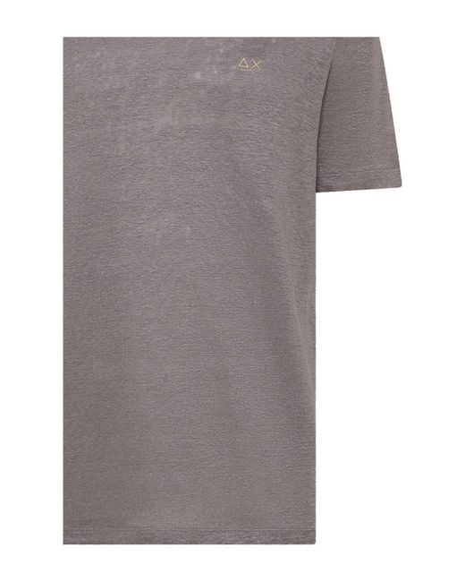 Sun 68 T-shirts in Gray für Herren