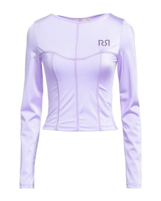 Rinascimento Purple T-Shirt Polyamide, Elastane