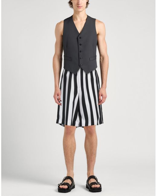 Comme des Garçons Black Shorts & Bermuda Shorts Polyester for men