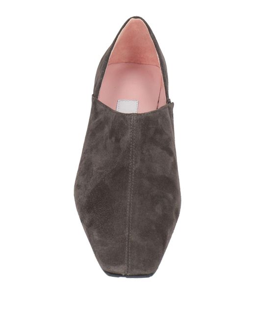 Ras Gray Loafers Leather