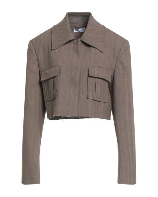 WEILI ZHENG Gray Jacket