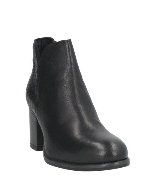 Igi&co Black Ankle Boots Leather