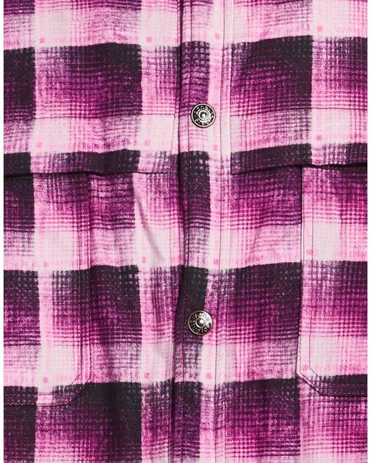 Acne Purple Jacket Cotton for men