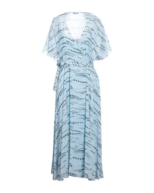 RED Valentino Blue Maxi Dress