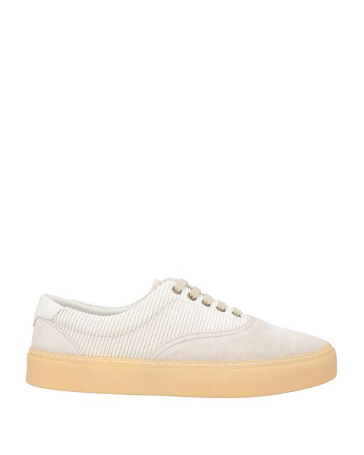 Brunello Cucinelli White Trainers for men